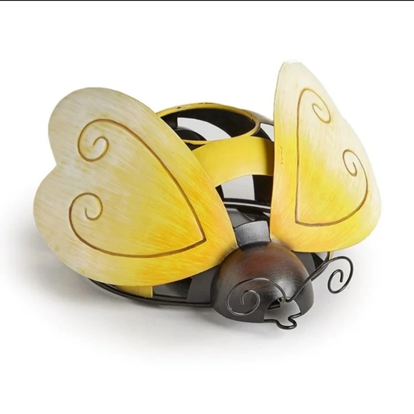 BUMBLE BEE INDOOR/OUTDOOR LED CANDLEHOLDER BNWT Ltd Ed SO 1 LEFT - Picture 1 of 6